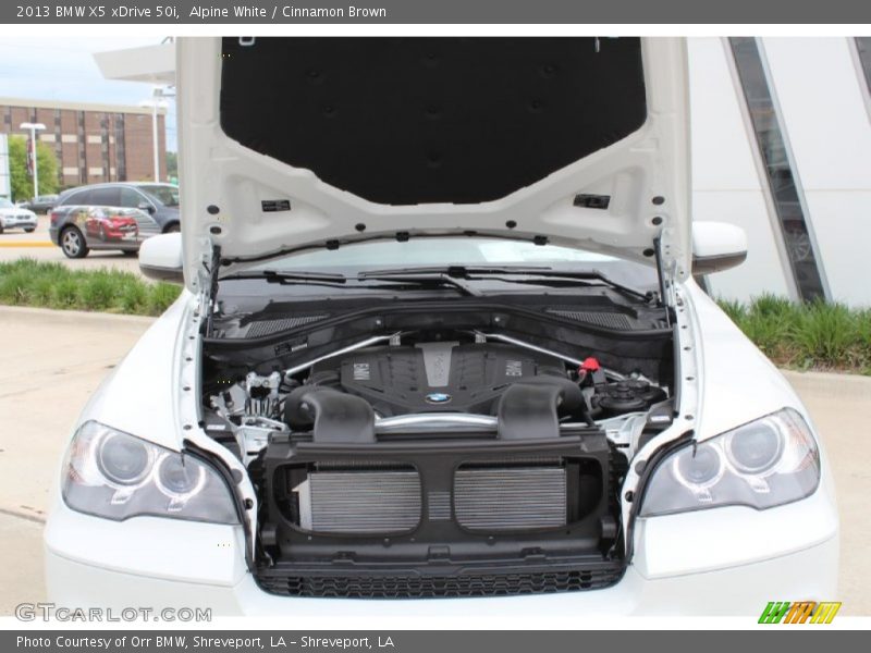 Alpine White / Cinnamon Brown 2013 BMW X5 xDrive 50i