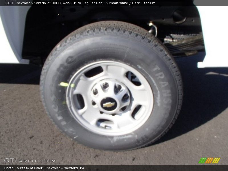 Summit White / Dark Titanium 2013 Chevrolet Silverado 2500HD Work Truck Regular Cab