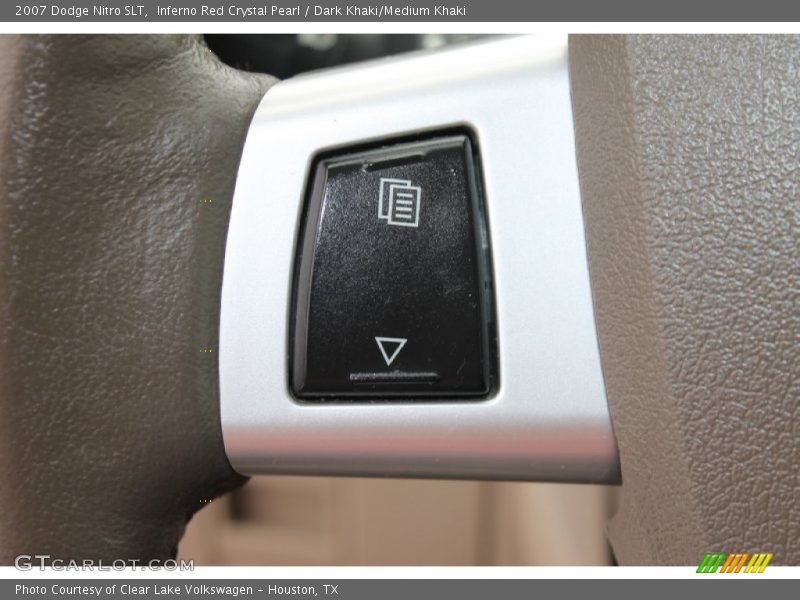 Inferno Red Crystal Pearl / Dark Khaki/Medium Khaki 2007 Dodge Nitro SLT
