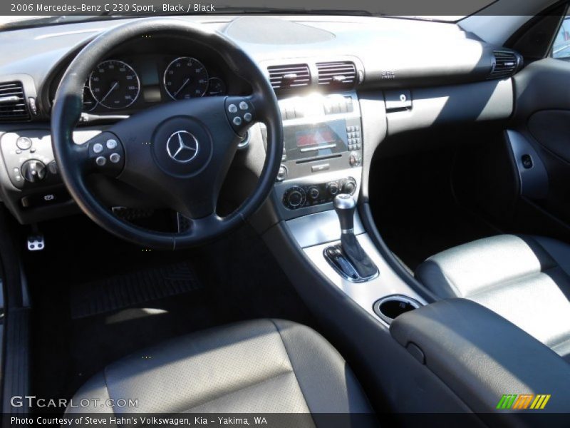 Black / Black 2006 Mercedes-Benz C 230 Sport