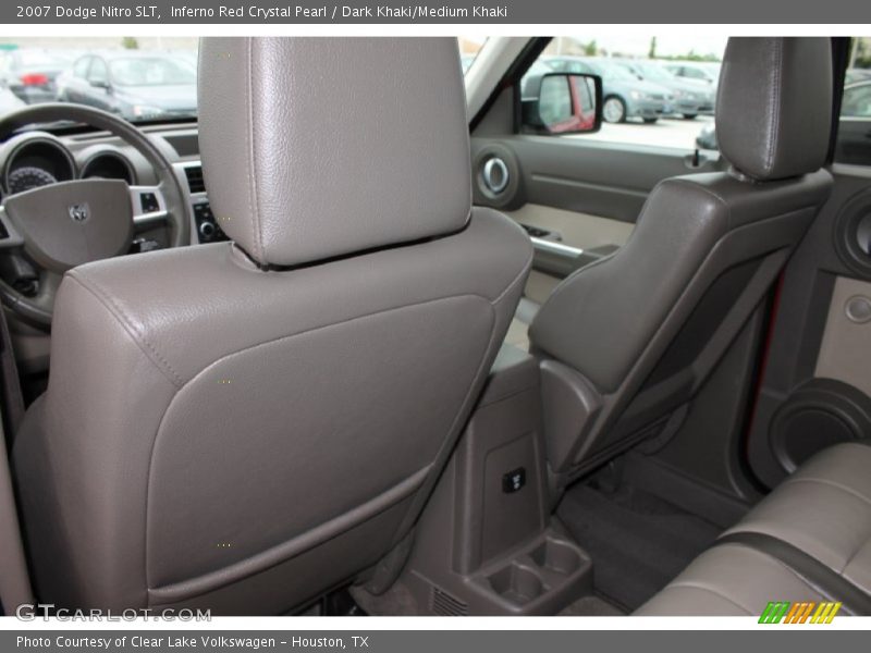 Inferno Red Crystal Pearl / Dark Khaki/Medium Khaki 2007 Dodge Nitro SLT