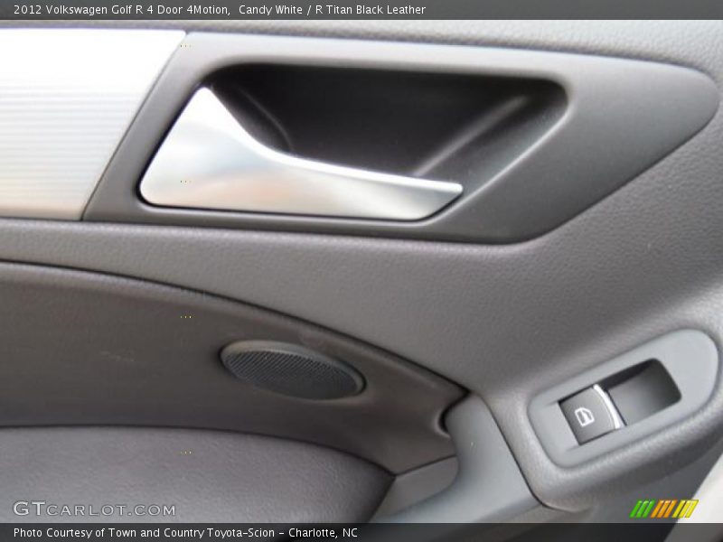 Candy White / R Titan Black Leather 2012 Volkswagen Golf R 4 Door 4Motion