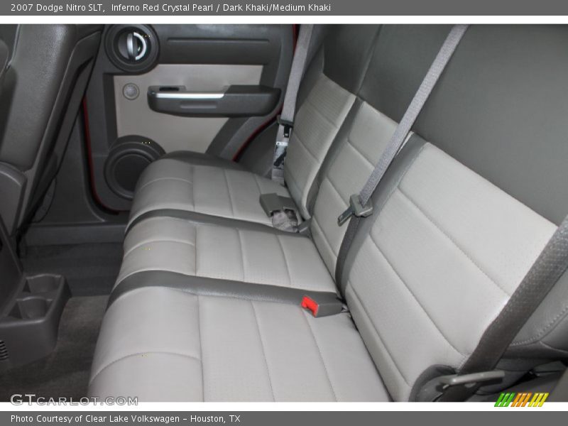 Inferno Red Crystal Pearl / Dark Khaki/Medium Khaki 2007 Dodge Nitro SLT