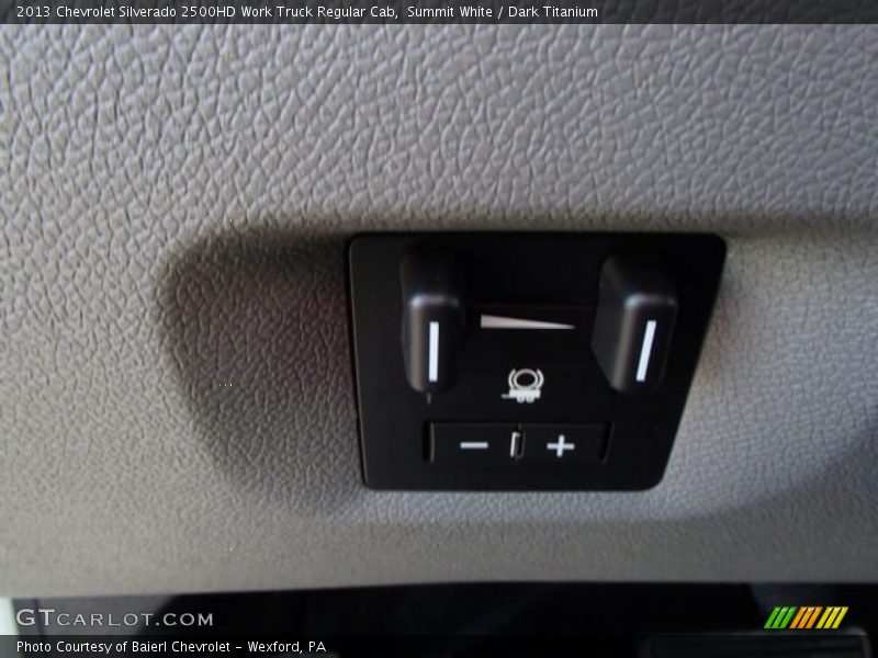 Summit White / Dark Titanium 2013 Chevrolet Silverado 2500HD Work Truck Regular Cab