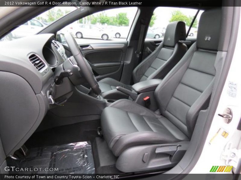  2012 Golf R 4 Door 4Motion R Titan Black Leather Interior