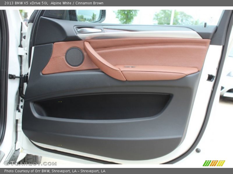 Alpine White / Cinnamon Brown 2013 BMW X5 xDrive 50i