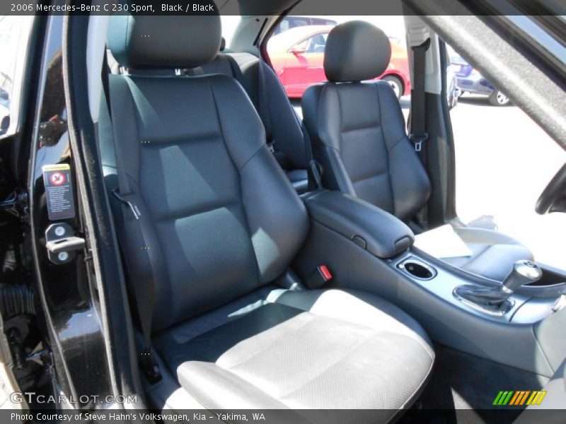 Black / Black 2006 Mercedes-Benz C 230 Sport