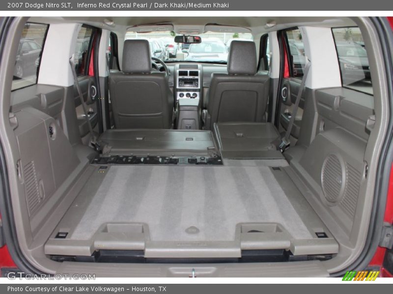 Inferno Red Crystal Pearl / Dark Khaki/Medium Khaki 2007 Dodge Nitro SLT