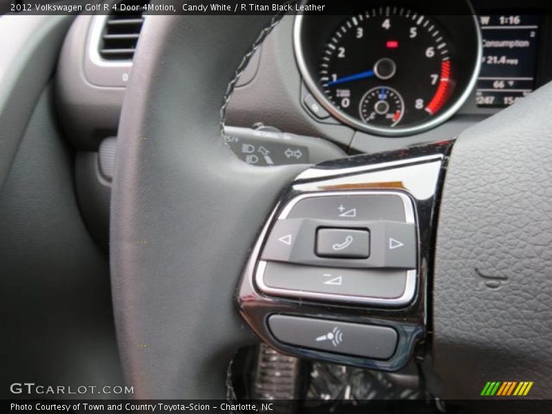 Controls of 2012 Golf R 4 Door 4Motion