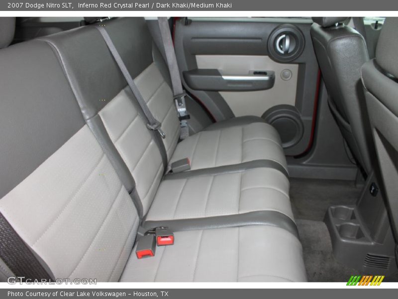 Inferno Red Crystal Pearl / Dark Khaki/Medium Khaki 2007 Dodge Nitro SLT