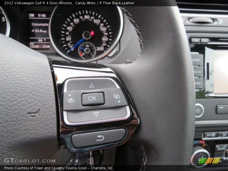 Controls of 2012 Golf R 4 Door 4Motion