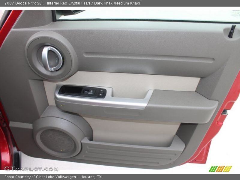 Inferno Red Crystal Pearl / Dark Khaki/Medium Khaki 2007 Dodge Nitro SLT