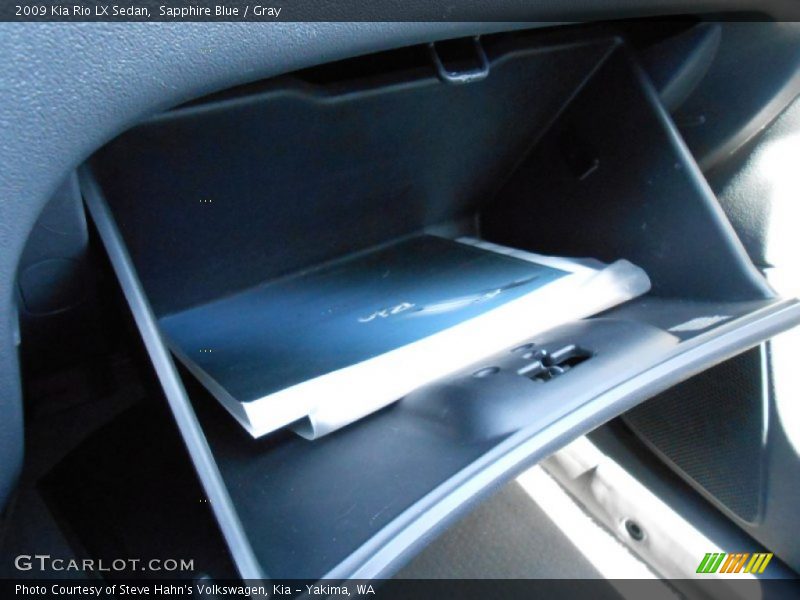 Sapphire Blue / Gray 2009 Kia Rio LX Sedan