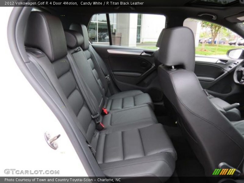 Rear Seat of 2012 Golf R 4 Door 4Motion