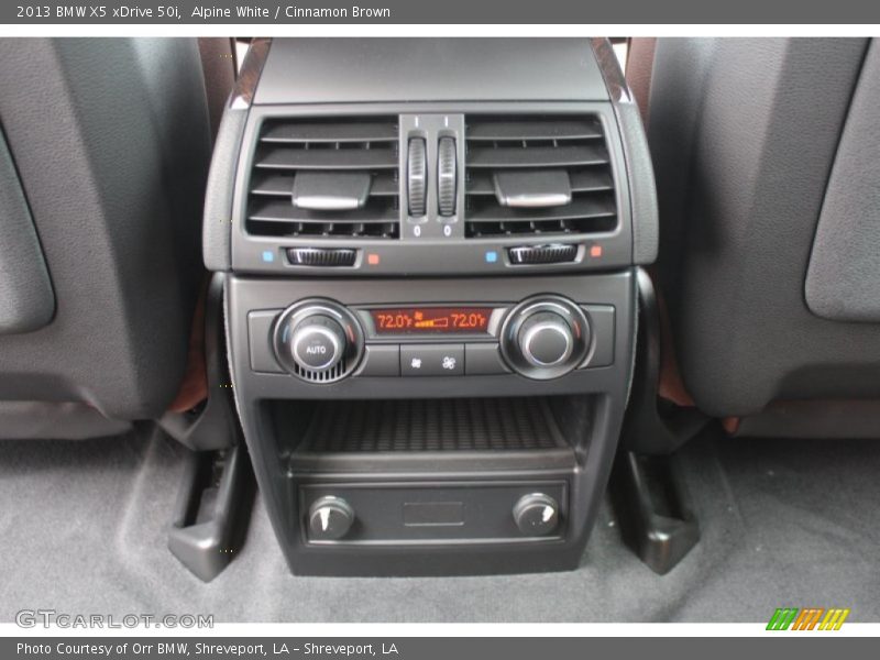 Alpine White / Cinnamon Brown 2013 BMW X5 xDrive 50i