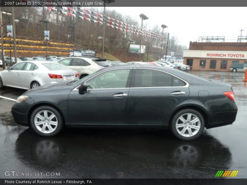 Smokey Granite Mica / Light Gray 2007 Lexus ES 350