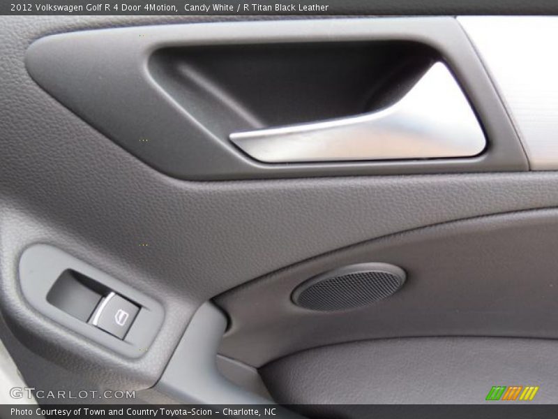Candy White / R Titan Black Leather 2012 Volkswagen Golf R 4 Door 4Motion