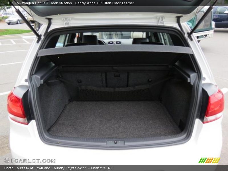 Candy White / R Titan Black Leather 2012 Volkswagen Golf R 4 Door 4Motion
