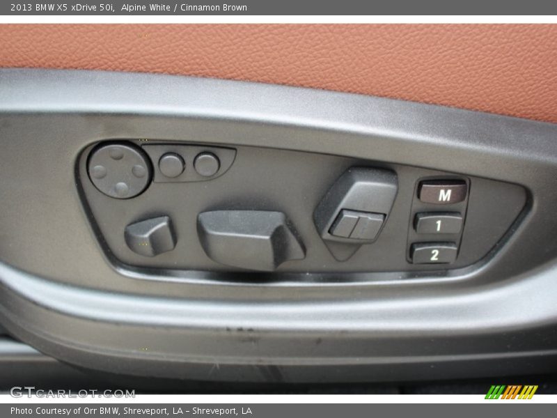 Controls of 2013 X5 xDrive 50i