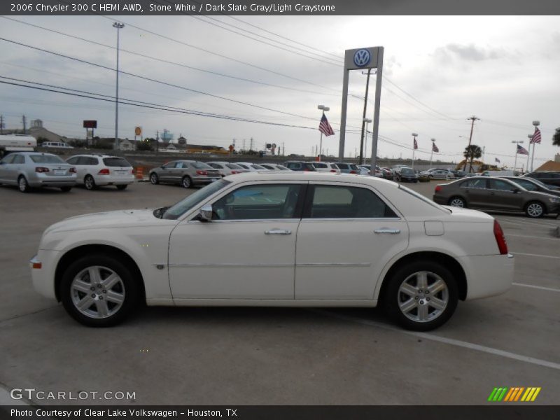 Stone White / Dark Slate Gray/Light Graystone 2006 Chrysler 300 C HEMI AWD