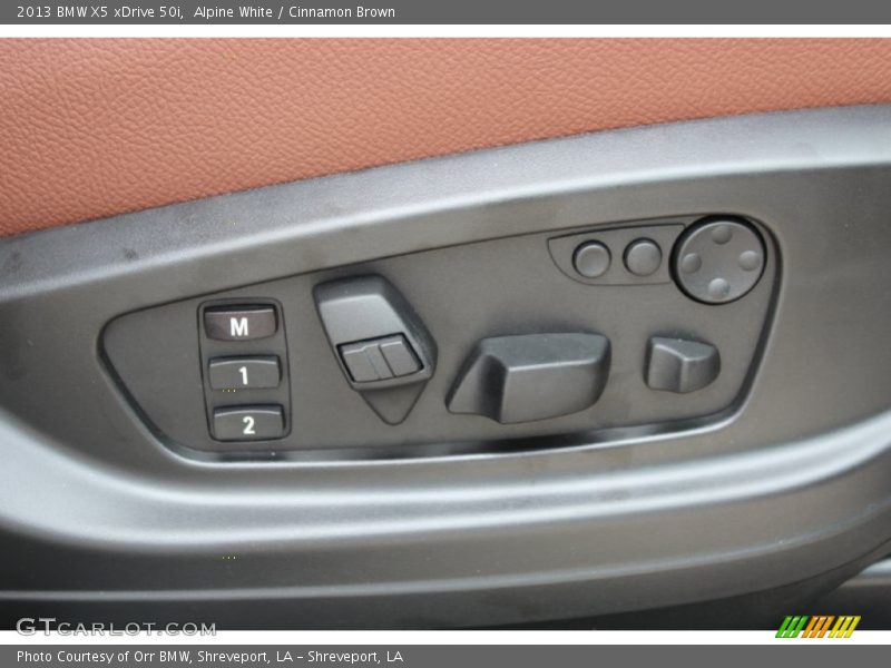 Controls of 2013 X5 xDrive 50i