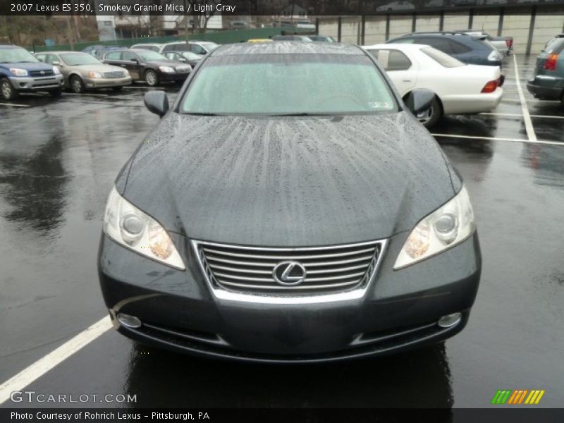 Smokey Granite Mica / Light Gray 2007 Lexus ES 350