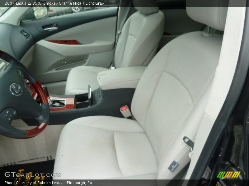 Smokey Granite Mica / Light Gray 2007 Lexus ES 350
