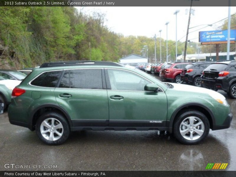  2013 Outback 2.5i Limited Cypress Green Pearl