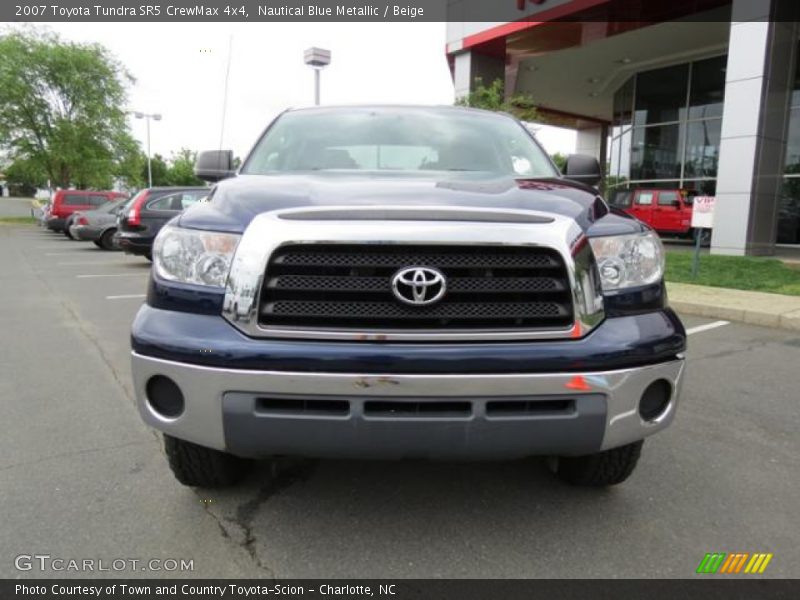 Nautical Blue Metallic / Beige 2007 Toyota Tundra SR5 CrewMax 4x4
