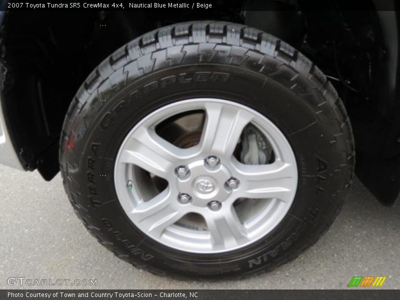 Nautical Blue Metallic / Beige 2007 Toyota Tundra SR5 CrewMax 4x4