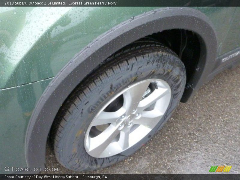 Cypress Green Pearl / Ivory 2013 Subaru Outback 2.5i Limited