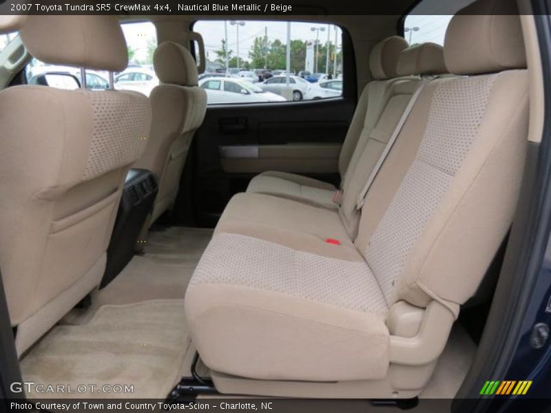 Nautical Blue Metallic / Beige 2007 Toyota Tundra SR5 CrewMax 4x4