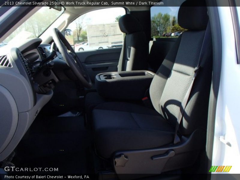 Summit White / Dark Titanium 2013 Chevrolet Silverado 2500HD Work Truck Regular Cab