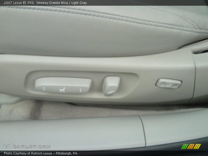 Smokey Granite Mica / Light Gray 2007 Lexus ES 350
