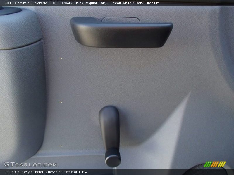 Summit White / Dark Titanium 2013 Chevrolet Silverado 2500HD Work Truck Regular Cab