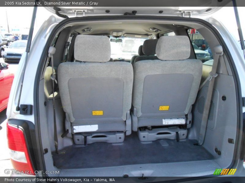 Diamond Silver Metallic / Gray 2005 Kia Sedona LX