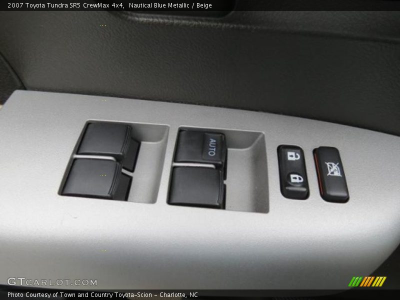 Nautical Blue Metallic / Beige 2007 Toyota Tundra SR5 CrewMax 4x4