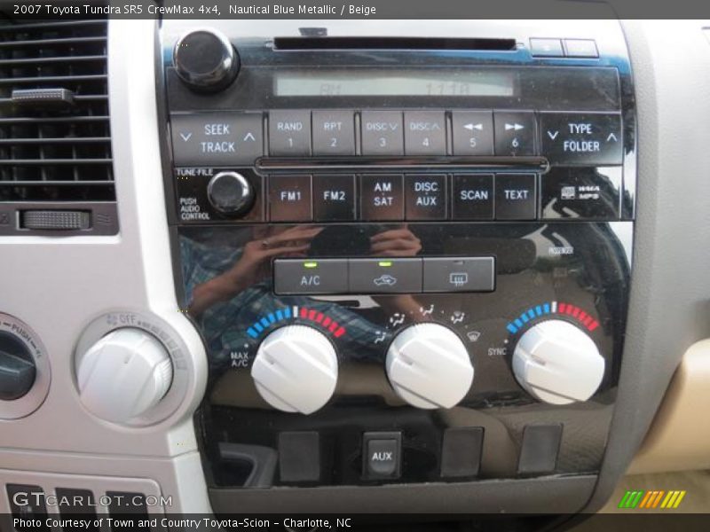 Nautical Blue Metallic / Beige 2007 Toyota Tundra SR5 CrewMax 4x4