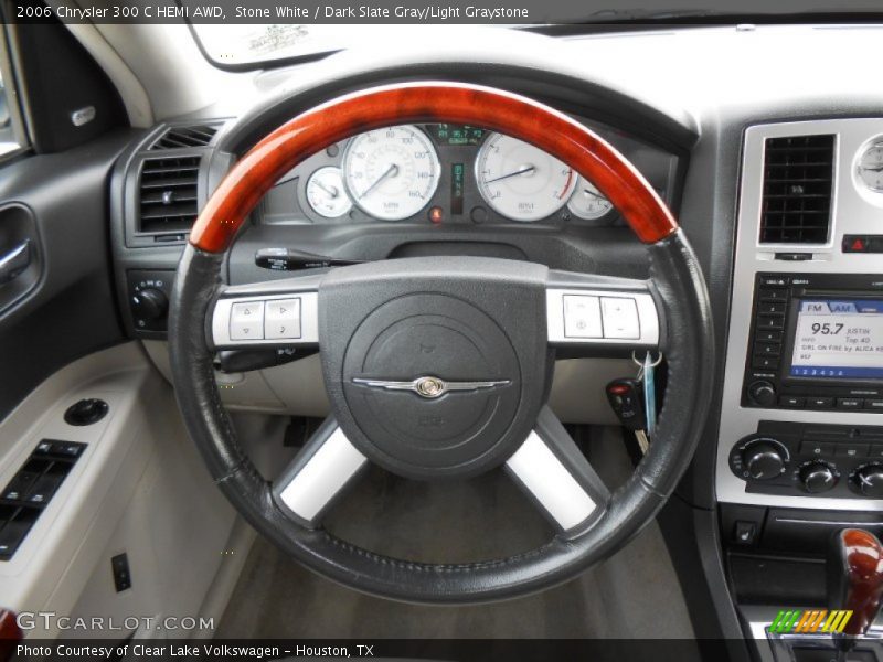 Stone White / Dark Slate Gray/Light Graystone 2006 Chrysler 300 C HEMI AWD