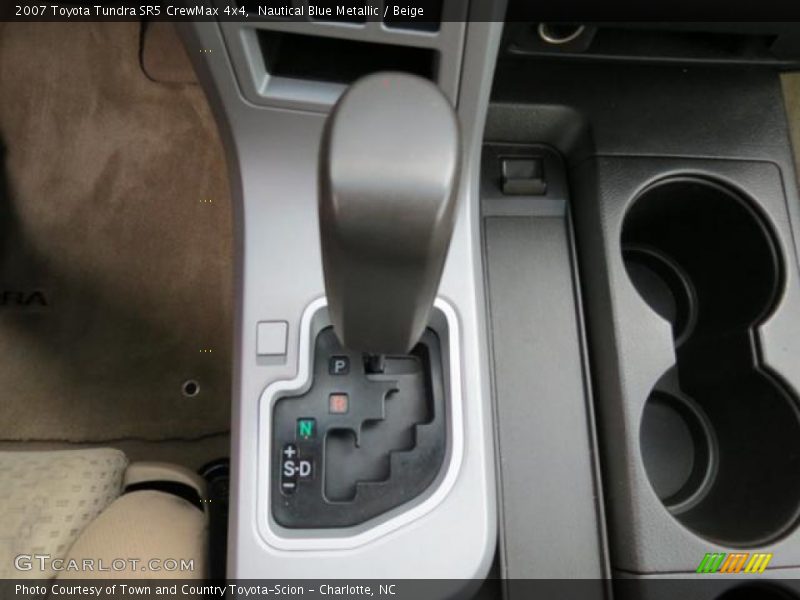 Nautical Blue Metallic / Beige 2007 Toyota Tundra SR5 CrewMax 4x4
