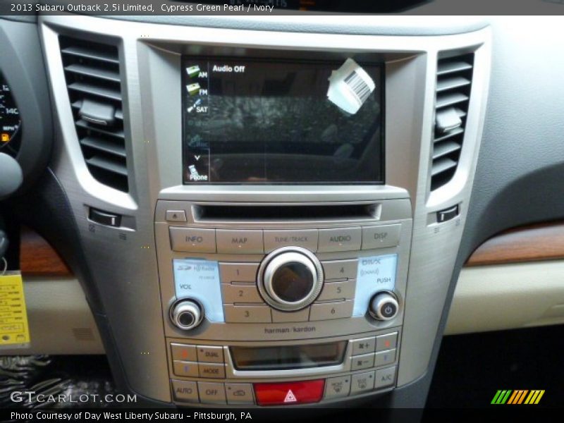 Cypress Green Pearl / Ivory 2013 Subaru Outback 2.5i Limited
