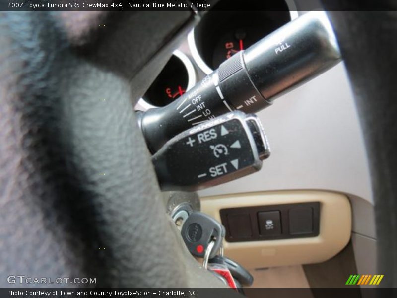 Nautical Blue Metallic / Beige 2007 Toyota Tundra SR5 CrewMax 4x4
