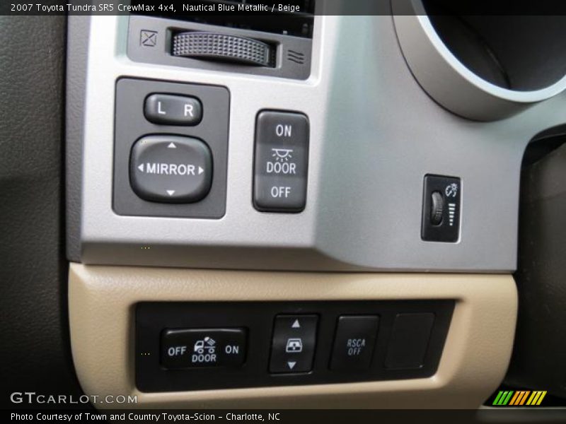 Nautical Blue Metallic / Beige 2007 Toyota Tundra SR5 CrewMax 4x4