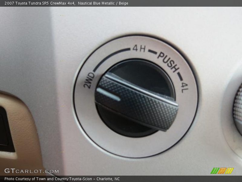 Nautical Blue Metallic / Beige 2007 Toyota Tundra SR5 CrewMax 4x4