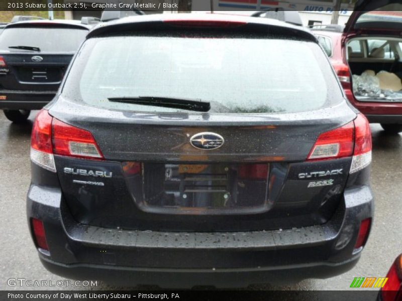 Graphite Gray Metallic / Black 2013 Subaru Outback 2.5i