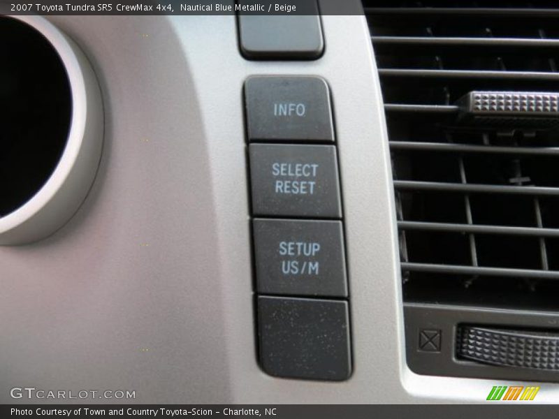 Nautical Blue Metallic / Beige 2007 Toyota Tundra SR5 CrewMax 4x4