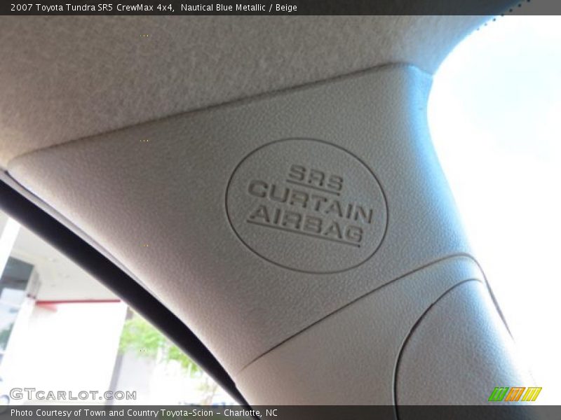 Nautical Blue Metallic / Beige 2007 Toyota Tundra SR5 CrewMax 4x4