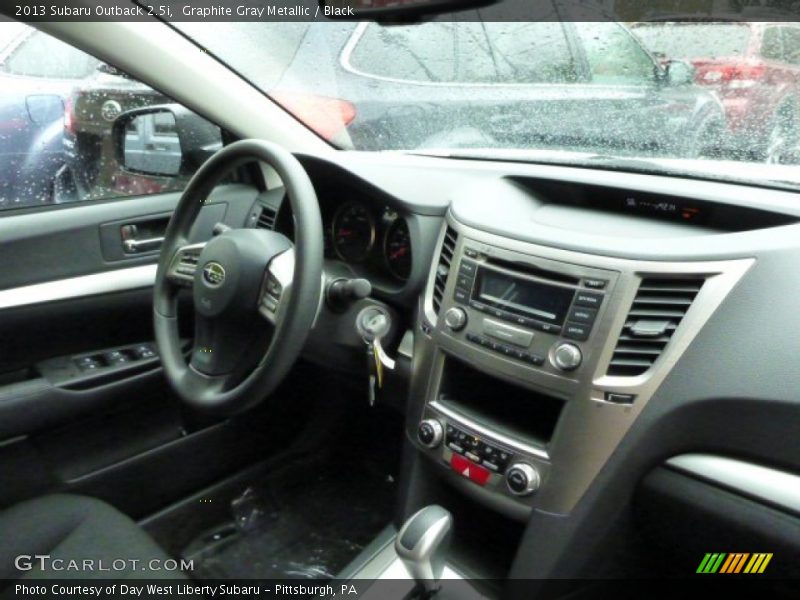 Graphite Gray Metallic / Black 2013 Subaru Outback 2.5i