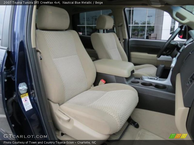 Nautical Blue Metallic / Beige 2007 Toyota Tundra SR5 CrewMax 4x4