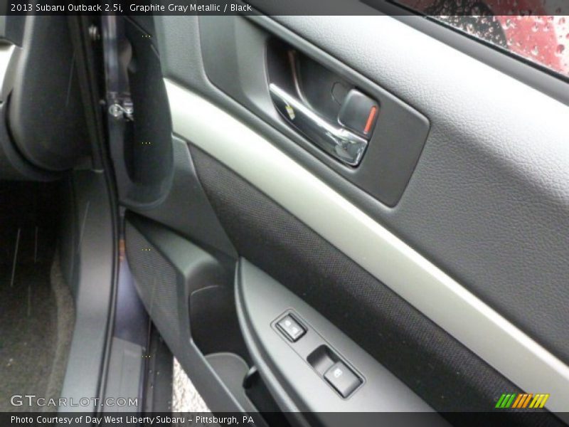 Graphite Gray Metallic / Black 2013 Subaru Outback 2.5i